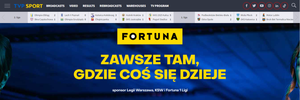 Unlock Free Access: Top 5 Sports Streaming Alternatives to Strumyk TV in Poland! 3 TVP