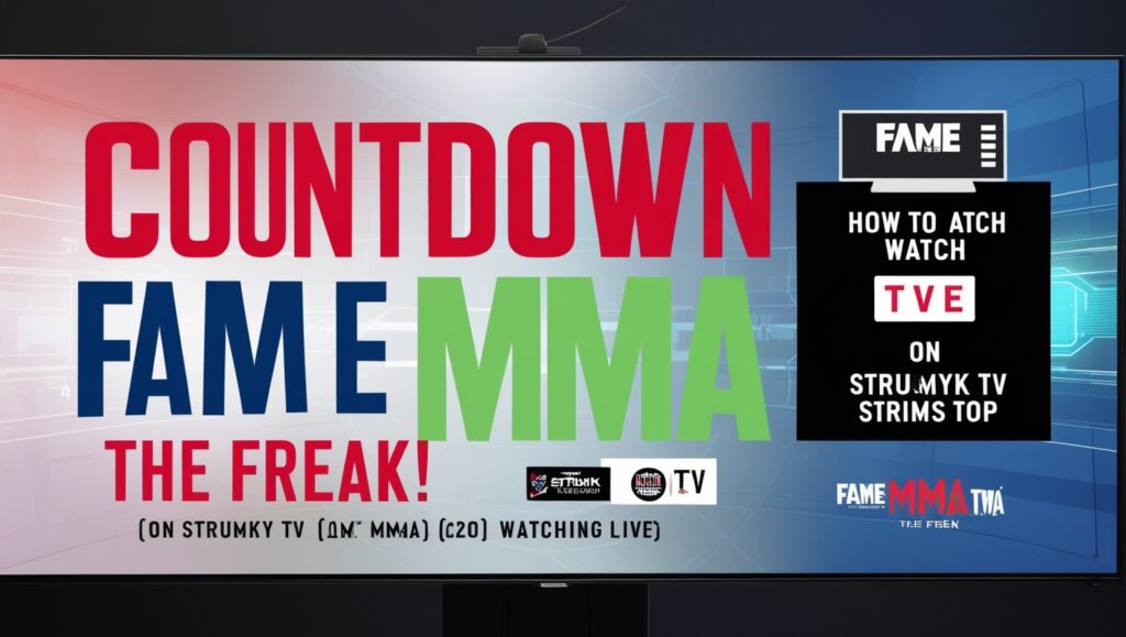 Fame MMA Strumyk TV|Fame MMA za darmo|How to Watch Without Paying A Single Penny 5 count down